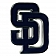 Fan Mat Emblem - MLB San Diego Padres  - 26693