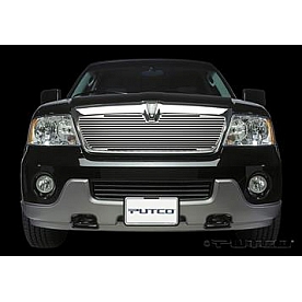 Putco Grille Insert - Polished Aluminum Rectangular - 91117