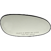 Help! By Dorman Exterior Mirror Glass Oval Power Single - 56038
