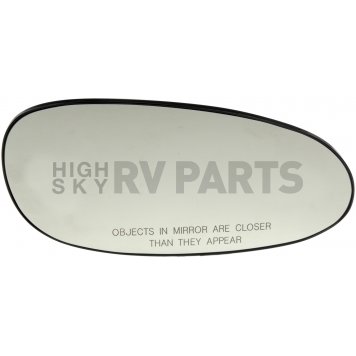 Help! By Dorman Exterior Mirror Glass Oval Power Single - 56038