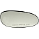 Help! By Dorman Exterior Mirror Glass Oval Power Single - 56038