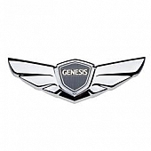 Nokya Emblem - Genesis Sedan Wing Silver - 863203M000