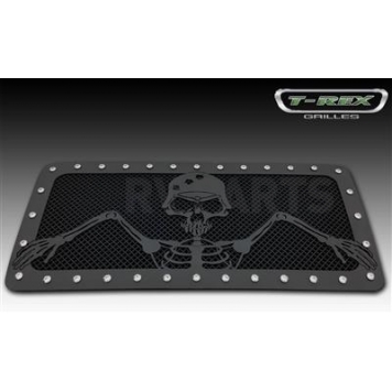 T-Rex Truck Products Grille Insert - Mesh Rectangular Black Powder Coated Steel - 7114836