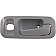 Help! By Dorman Interior Door Handle - Lever Plastic Gray Single - 92659