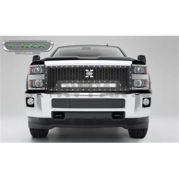 T-Rex Truck Products Grille Insert - Honeycomb Rectangular Black Powder Coated Steel - 7311241BR