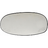 Help! By Dorman Exterior Mirror Glass Oval Power Single - 56047