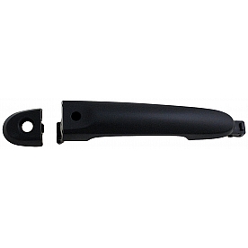 Help! By Dorman Exterior Door Handle - Plastic/ Metal Black Single - 81204