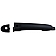 Help! By Dorman Exterior Door Handle - Plastic/ Metal Black Single - 81204