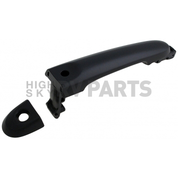 Help! By Dorman Exterior Door Handle - Plastic/ Metal Black Single - 81204-2