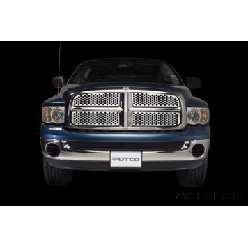 Putco Grille Insert - Polished Stainless Steel Rectangular - 64701