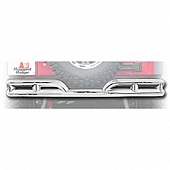 Rugged Ridge Tube Bumper 1-Piece Design Stainless Steel Silver - 1157310