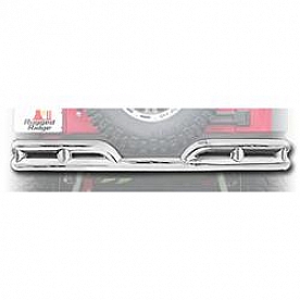 Rugged Ridge Tube Bumper 1-Piece Design Stainless Steel Silver - 1157310