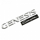 Nokya Emblem - Genesis Coupe Silver - MOB863102M