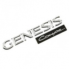 Nokya Emblem - Genesis Coupe Silver - MOB863102M
