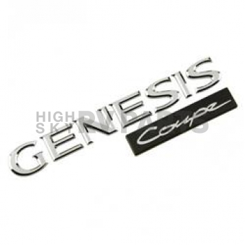 Nokya Emblem - Genesis Coupe Silver - MOB863102M