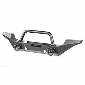 Rugged Ridge XHD Bumper 1-Piece Design Steel Black - 1154052