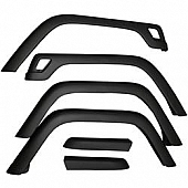 Omix-Ada Fender Flare - Black Thermoplastic Set Of 4 - 1160301