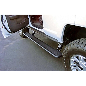 Amp Research Running Board 600 Pound Capacity Aluminum Power Lowering - 7511601A