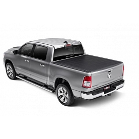 Truxedo Tonneau Cover Hard Roll-Up Black Matte Aluminum/ Fabric - 1585801