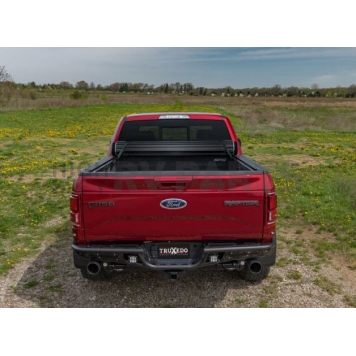 Truxedo Tonneau Cover Hard Roll-Up Black Matte Aluminum/ Fabric - 1585801-4