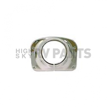 Rugged Ridge Steering Column Cover - Chrome Plated Steel Silver - 1809001