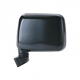 K-Source Exterior Mirror Manual OEM Black Single - 64004I