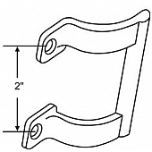 Strybuc Interior Door Handle - Silver Chrome Plated   - 2267