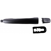 Help! By Dorman Exterior Door Handle - Plastic Black Single - 81942