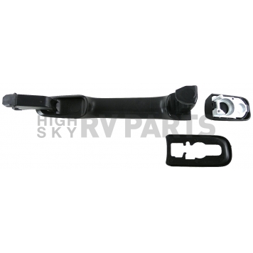 Help! By Dorman Exterior Door Handle - Plastic Black Single - 81942-1