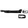 Help! By Dorman Exterior Door Handle - Plastic Black Single - 81942