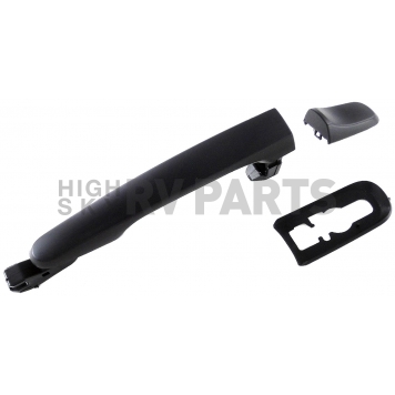 Help! By Dorman Exterior Door Handle - Plastic Black Single - 81942-2