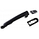 Help! By Dorman Exterior Door Handle - Plastic Black Single - 81942