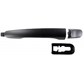 Help! By Dorman Exterior Door Handle - Plastic Black Single - 81943