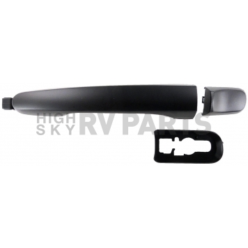 Help! By Dorman Exterior Door Handle - Plastic Black Single - 81943