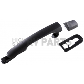 Help! By Dorman Exterior Door Handle - Plastic Black Single - 81943-2