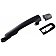 Help! By Dorman Exterior Door Handle - Plastic Black Single - 81943
