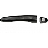 Help! By Dorman Exterior Door Handle - Plastic Silver Lever And Black Housing Single - 81946