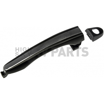 Help! By Dorman Exterior Door Handle - Plastic Silver Lever And Black Housing Single - 81946-2