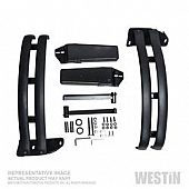 Westin Public Safety Bumper Guard - Powder Coated Black Steel - 3652065PB
