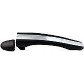 Help! By Dorman Exterior Door Handle - Plastic Silver Lever And Black Housing Single - 81947