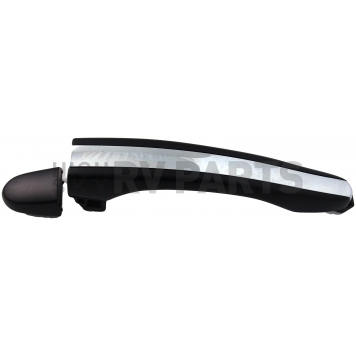 Help! By Dorman Exterior Door Handle - Plastic Silver Lever And Black Housing Single - 81947