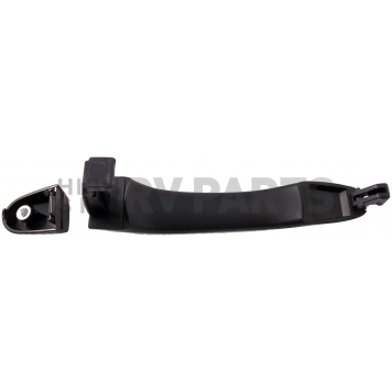 Help! By Dorman Exterior Door Handle - Plastic Silver Lever And Black Housing Single - 81947-1