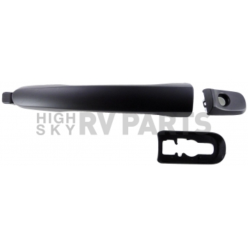 Help! By Dorman Exterior Door Handle - Plastic Black Single - 81948