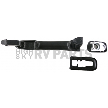 Help! By Dorman Exterior Door Handle - Plastic Black Single - 81948-1