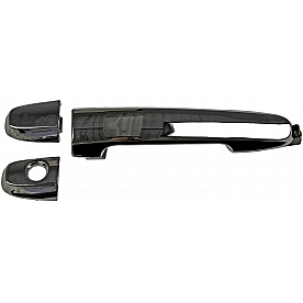 Help! By Dorman Exterior Door Handle - Plastic Silver Single - 81950