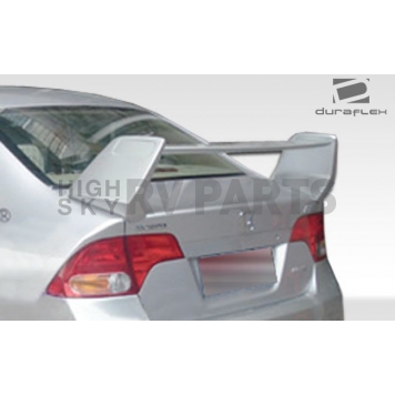 Extreme Dimensions Spoiler - Custom Primered Fiberglass Black - 104431