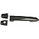 Help! By Dorman Exterior Door Handle - Plastic Black Housing With Silver Insert Single - 81951