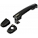 Help! By Dorman Exterior Door Handle - Plastic Black Housing With Silver Insert Single - 81951