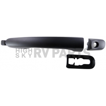 Help! By Dorman Exterior Door Handle - Plastic Black Single - 81952