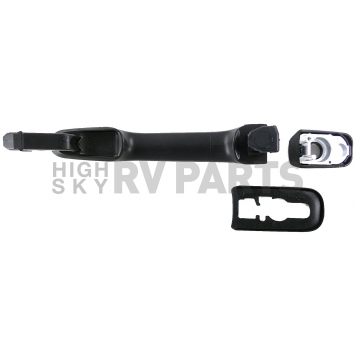 Help! By Dorman Exterior Door Handle - Plastic Black Single - 81952-1
